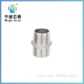 Stainless Steel Pipe Fitting Thread Screw Hex Nipple